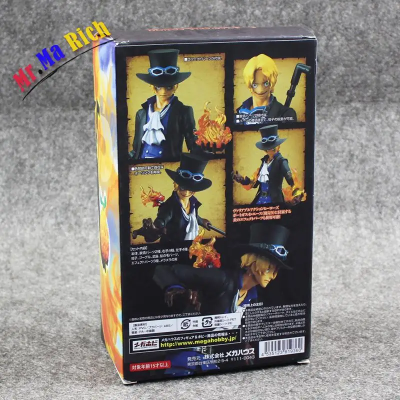 Новое поступление 18 см Megahouse переменные экшен герои цельный Сабо ПВХ фигурка