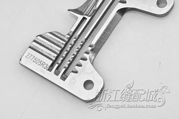 Игольчатая пластина 277505R30 для швейной машины Pegasus EX5200 Overlock с четырьмя нитями и