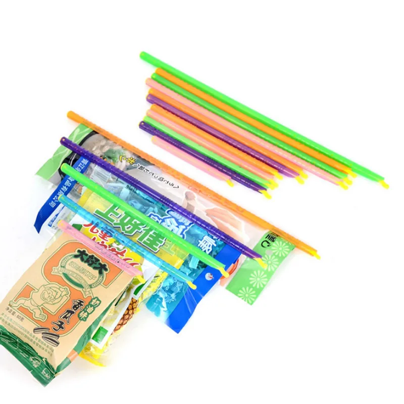 8 шт. чип памяти пакет для свежих продуктов с зажимом закусок держатель кофейных