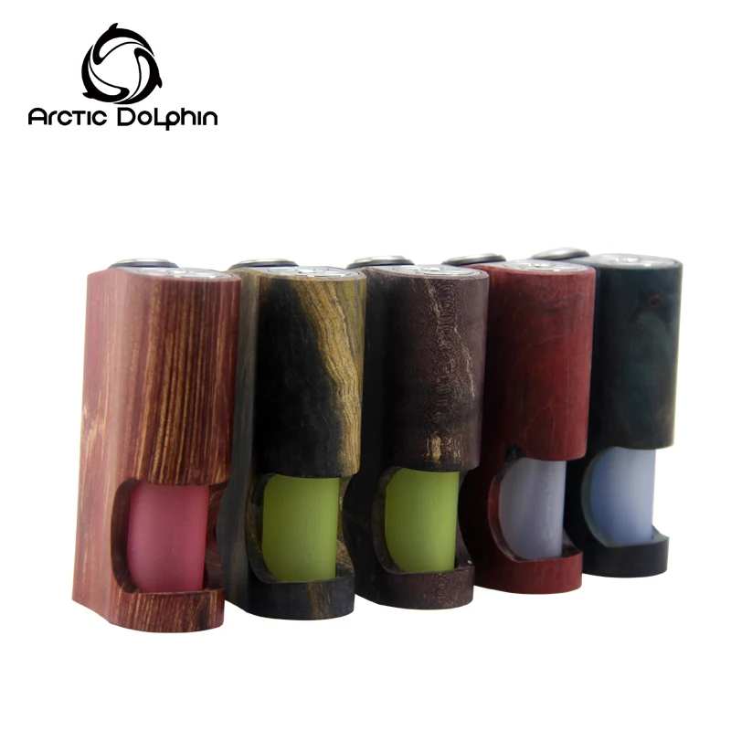 Оригинальный arctic Дельфин Amber Squonker mod стабилизированной древесины 7 мл Squonk бутылка