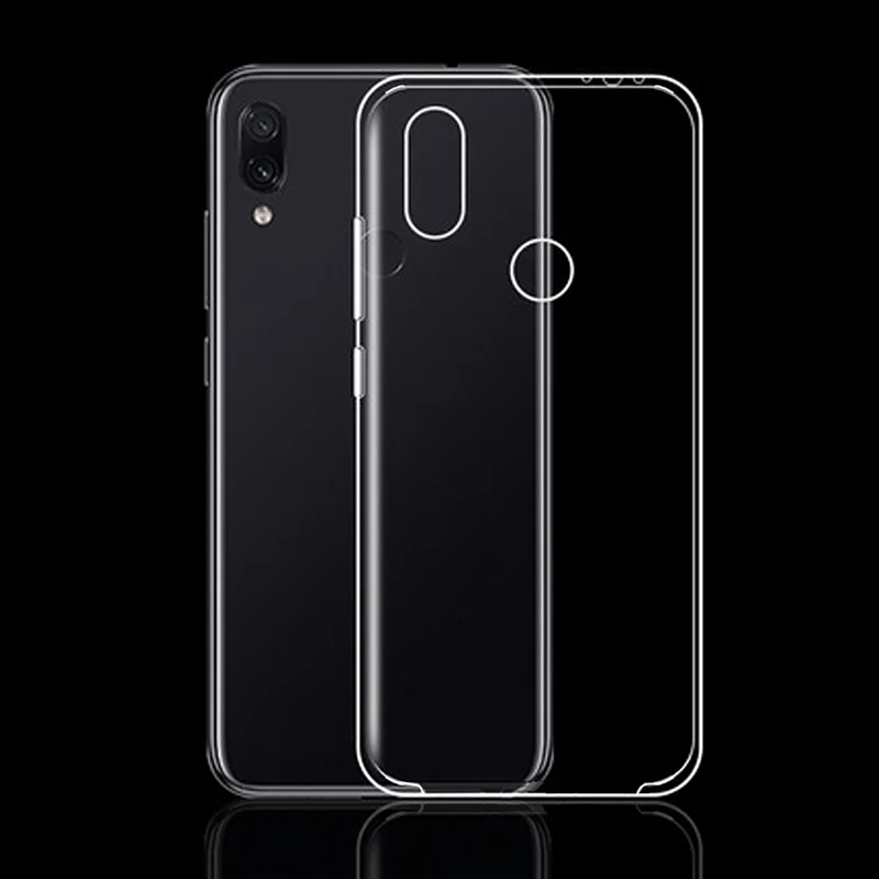 2 шт для Xiaomi Redmi Note 8 чехол TPU Мягкий Прозрачный 7 6 Pro 5 plus mi8 mi9 яркие чехлы телефонов |