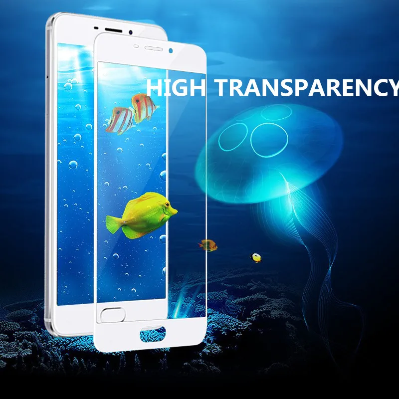 AIKASHI 10 шт. полное покрытие закаленное стекло forMeizu M3sMini M5sM5C M3M5M6 Note защита для экрана