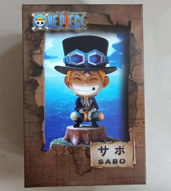 Аниме цельный бандаж Обезьяна D. Экшн фигурка Luffy Sabo Ace из ПВХ Коллекционная модель