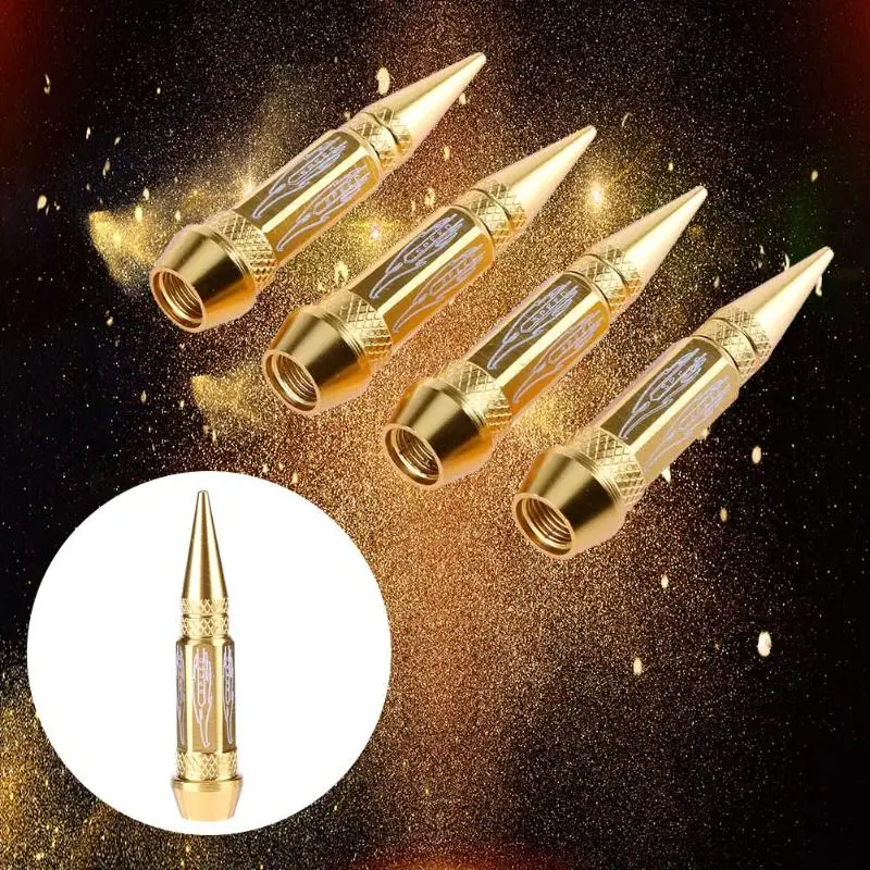 Универсальный автомобильный колпачок для колес 4 шт./компл. алюминиевый сплав