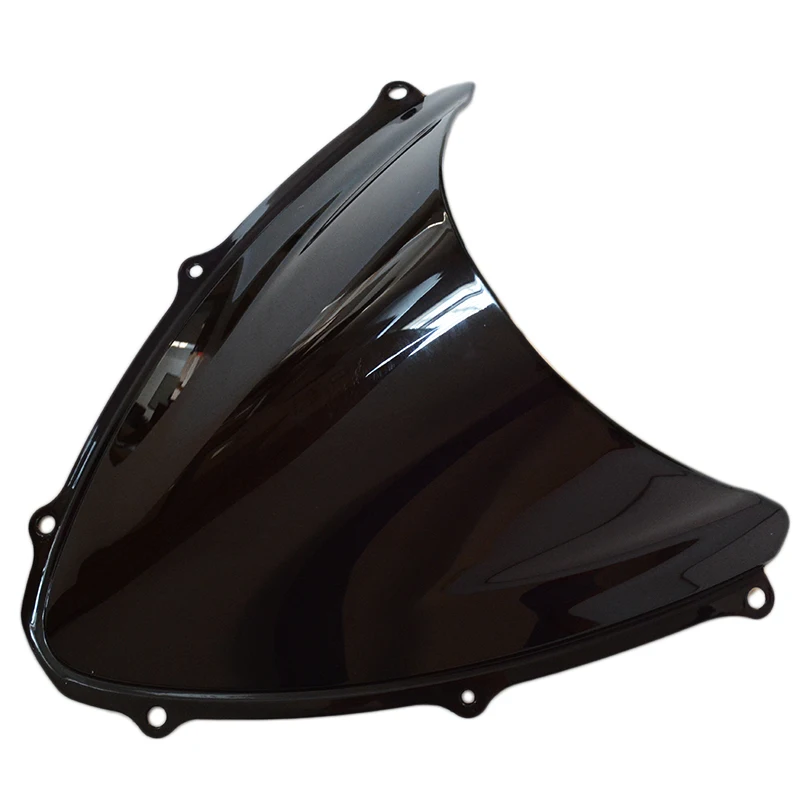 

Black/Clear Motorcycle Double Bubble Windscreen Windshield For Suzuki GSXR 600 GSXR 750 K6 2006-2007 2005
