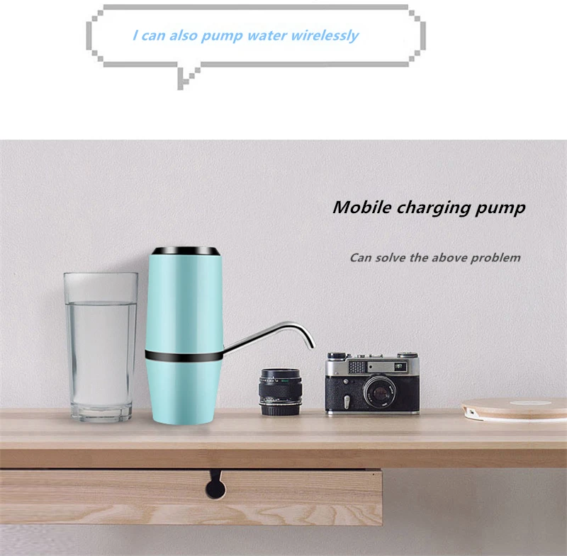 Kbxstart сенсорный смарт диспенсер De Agua USB Зарядка Электрический диспенсер для воды двойной насос быстрый напиток диспенсер для галлонов бутылки