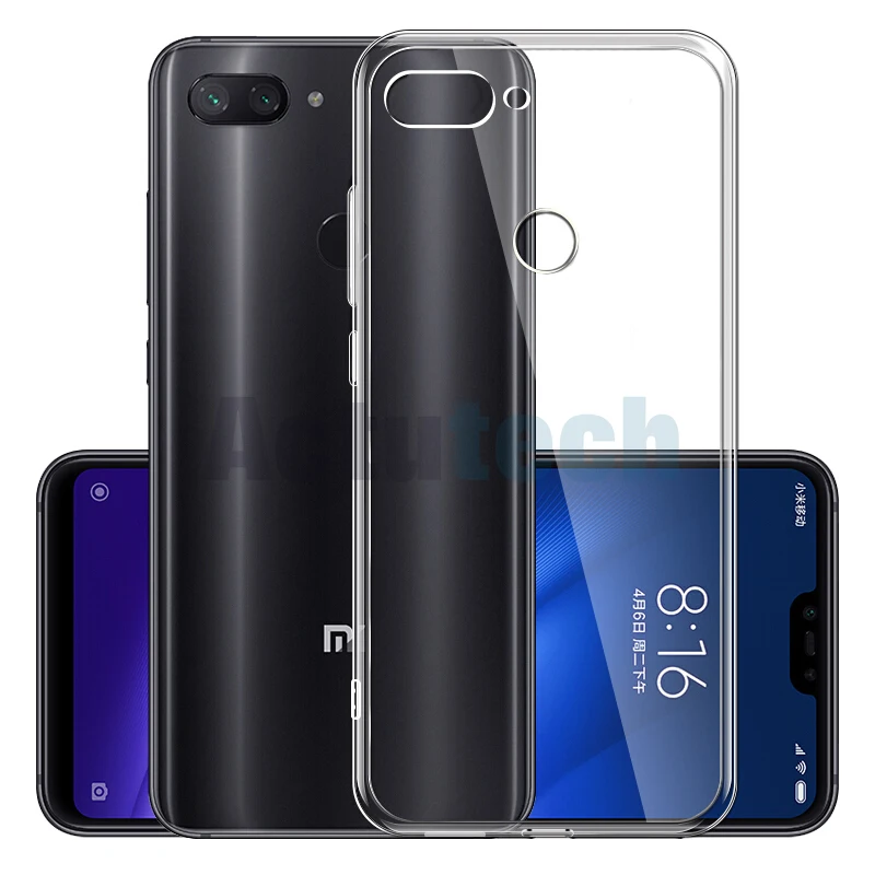 Прозрачный однотонный мягкий из термопластика чехол для Xiaomi mi 8 lite max 3 5X 6X чехол на Red mi 6 6A 5 plus Note 7 6Pro 5A 4X и силикона с откидной крышкой чехол