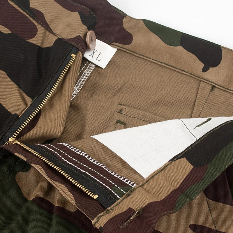 Мужские облегающие шорты камуфляжные Короткие штаны мужские с несколькими