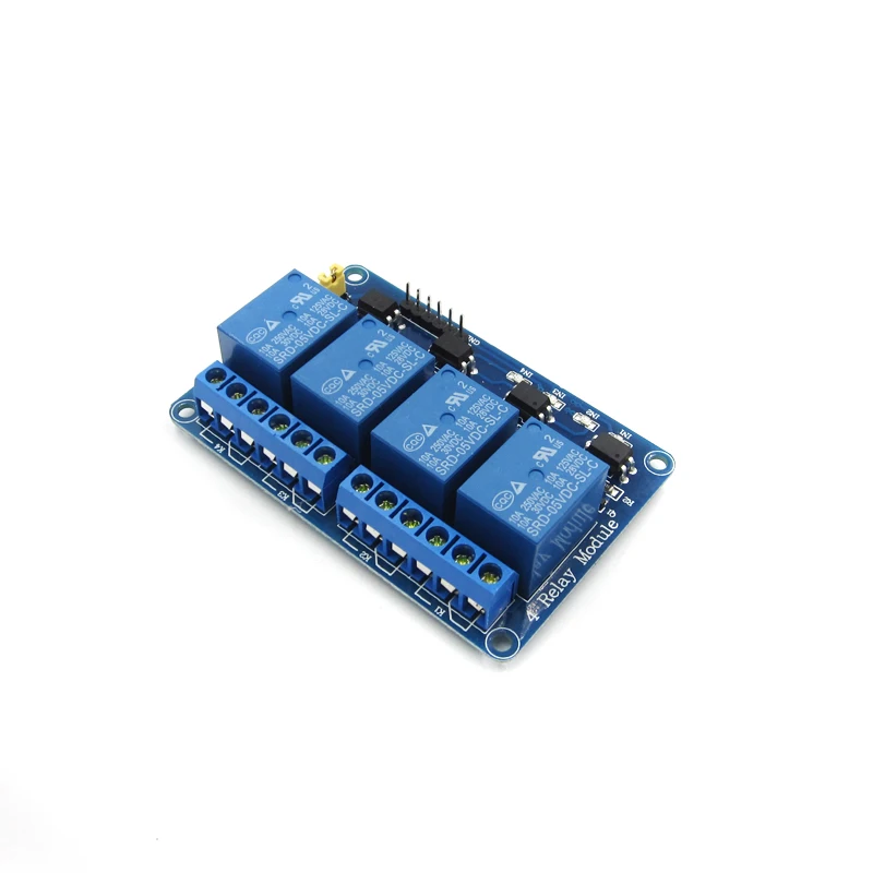 5 в 4 Канальный Релейный модуль щит для Arduino ARM PIC AVR DSP электронный канала релейный