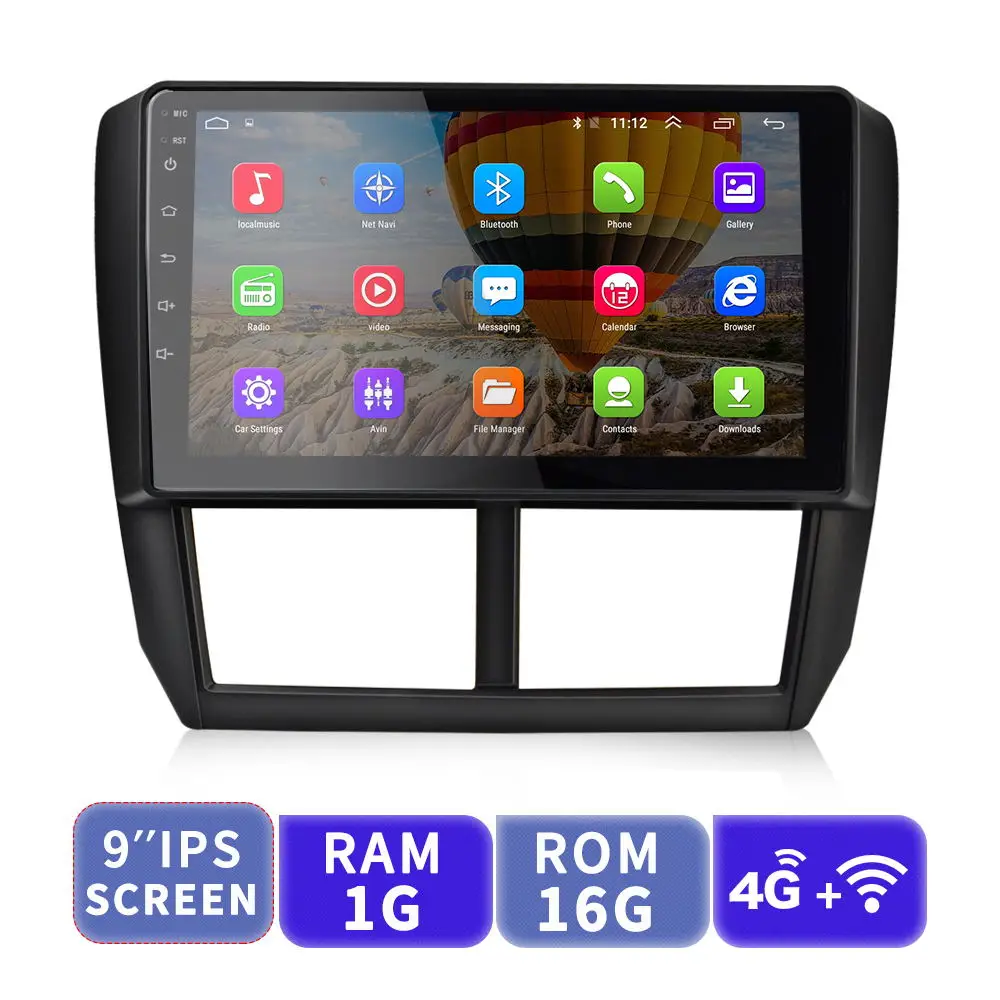 1G 16G EKIY " ips 2.5D автомобильный мультимедийный плеер Android No 2 Din Авто Радио Аудио для Subaru Forester 2008-2012 gps навигация 4G Модем - Цвет: 1G 16G