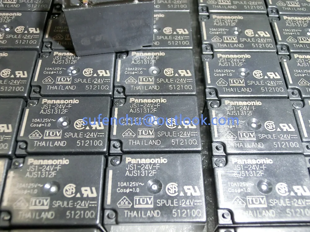 5Pcs JS1 24V F AJS1312F 5Pin 10A 125V новое оригинальное реле|10a relay|24v relay 5pin5pin |