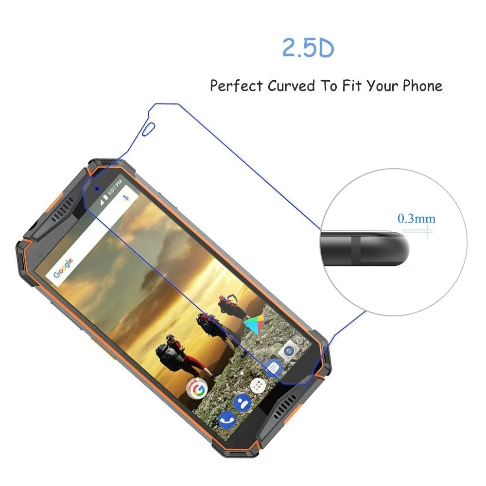 9H 0 3 мм 2.5D прозрачное закаленное стекло для Ulefone Armor 3T 2 2S 6 6E Защитная пленка