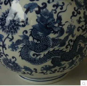 Керамическая ваза Цзиндэчжэнь античная фарфоровая труба статуя оленя мебель для