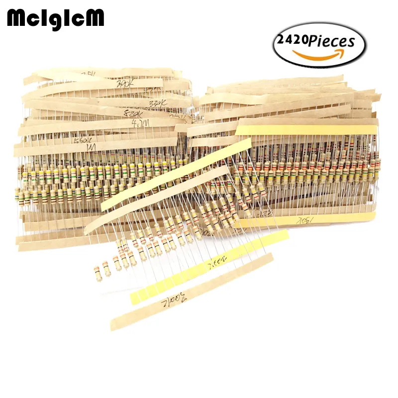 MCIGICM 200 шт. SMD exclusion 0603 8P4R 2*4P сетевая резисторная матрица 0 Ом~ 910 Ом, 1K Ом~ 910K Ом