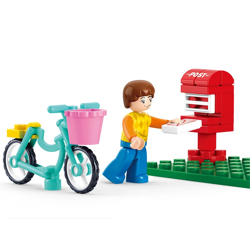 Sluban модели Здание игрушка Совместимость с LEGO Лего Legos Конструктор B0516 29 блок Блоки