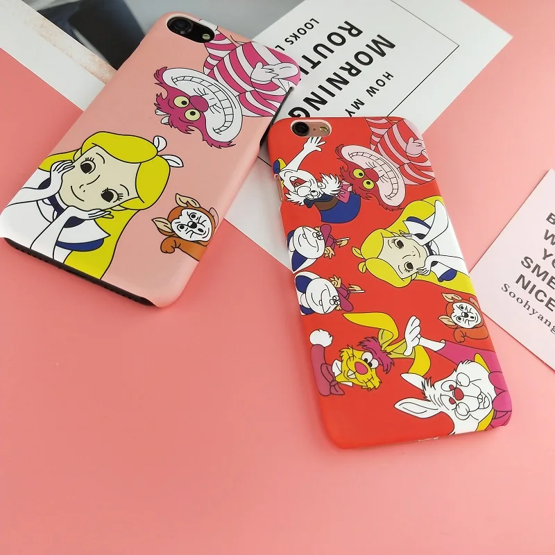 Весна Lemon для iphone 8 Plus Алиса в стране чудес Симпатичные Чеширский кот iPhone 7 плюс 6 6S