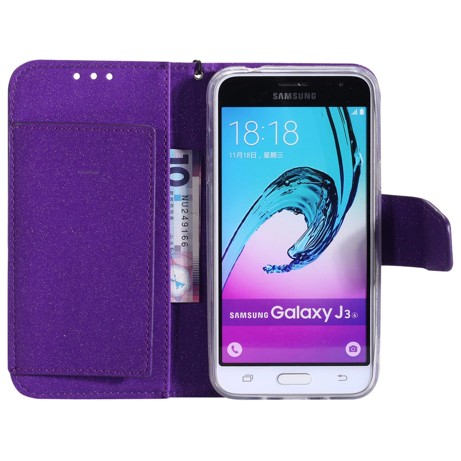 Флип кейс для Samsung Galaxy J3 2016 J 3 320 SM J320H J320F чехол телефона кожаный J320 J320Fn J320f/ds|case for
