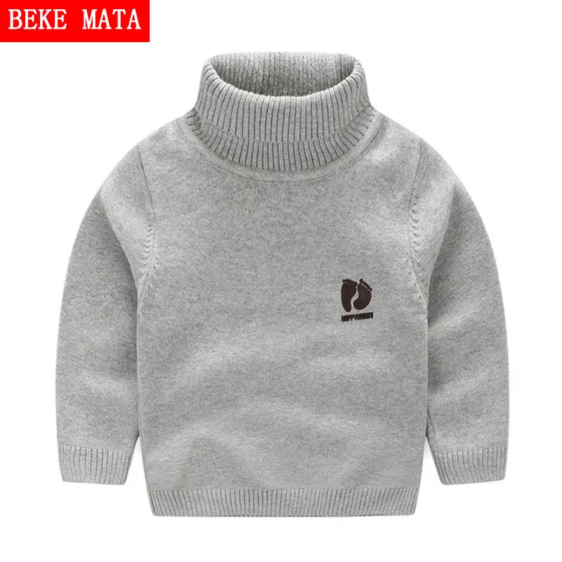 Детские свитера весна 2019 повседневная водолазка вязаные для девочек теплые
