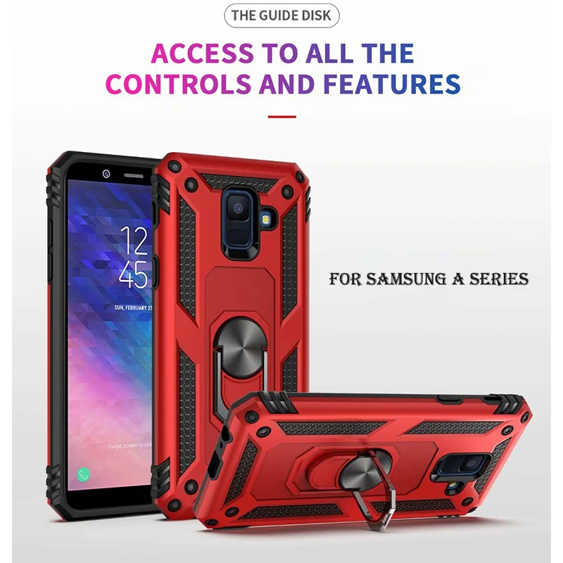 Магнитный Автомобильный держатель Подставка-чехол для samsung Galaxy A9 2018 чехол