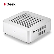 [Верхняя крышка с отверстиями] Настольный Мини PC чехол компьютерный корпус алюминиевый сплав HTPC Чехол Высокая Quilty горячая распродажа