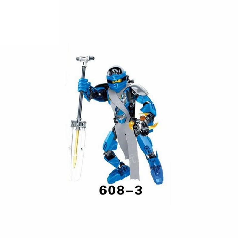 608-3 Kai Jay Zane Cole Lloyd Diy строительные блоки | Игрушки и хобби