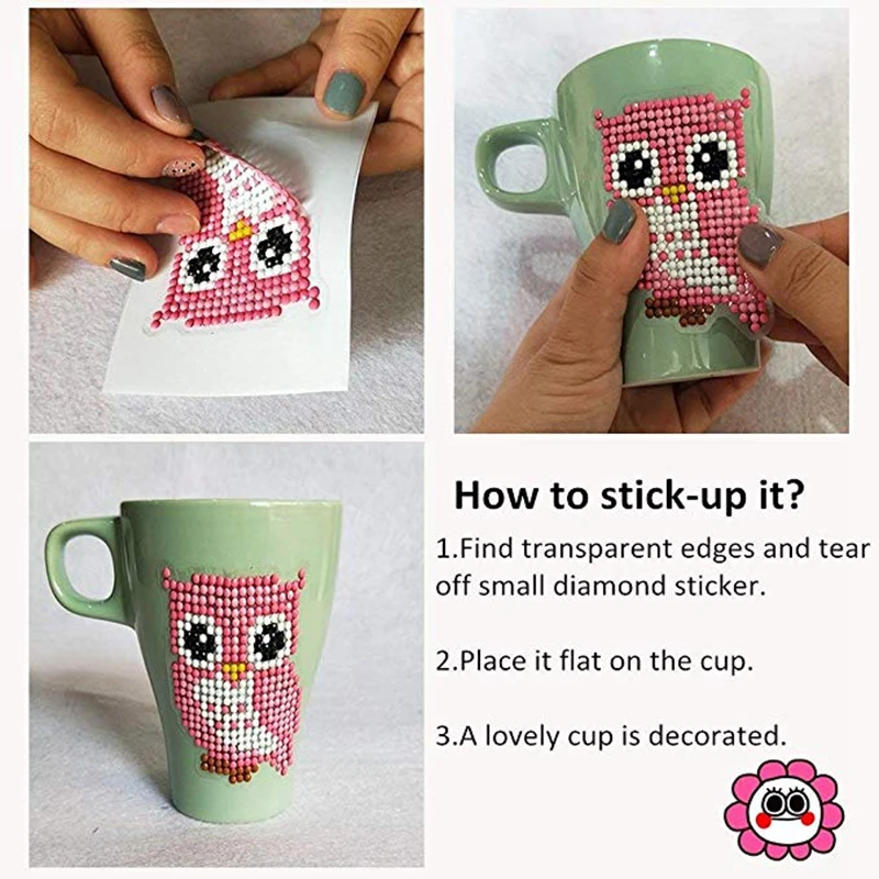 5D DIY наборы для алмазной живописи детей краски по номерам наклейки ручной работы