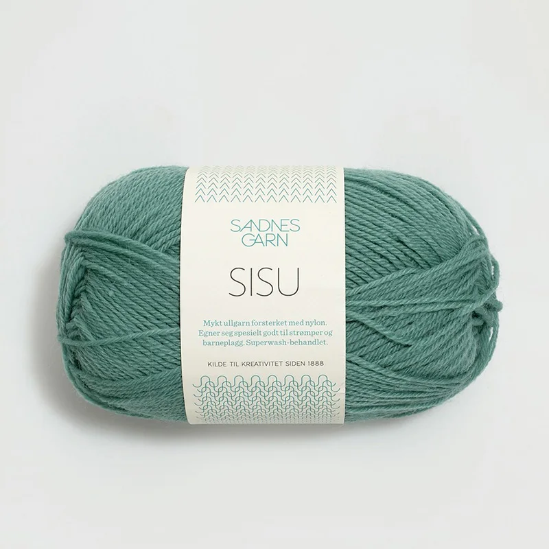 1*50 г мяч Sandnes Garn Sisu шерсть смешанная пряжа ручной вязки пряжа для детских свитеров 80% шерсть 20% нейлон - Цвет: 7243