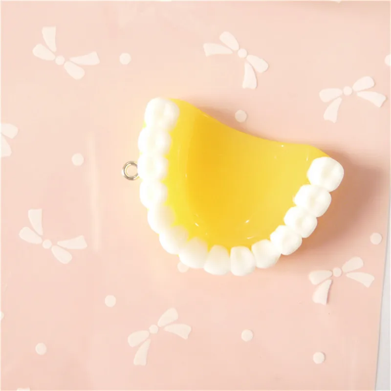 Simulation Tooth Pendant Keychain Dental Decorative Accessories Promotional Gifts | Дом и сад