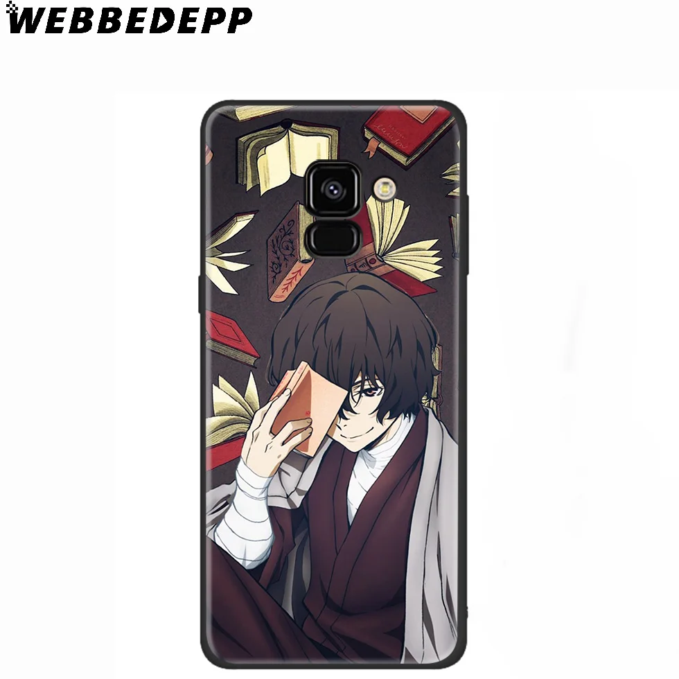 Силиконовый чехол WEBBEDEPP Bungou для Samsung Galaxy A3 A5 A6 A7 A8 A9 A10 A20 A30 A40 A50 A70 M10 M20 M30 |