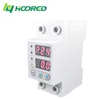 63A 230 V Напряжение протектор din-рейку регулируемая под Напряжение защитные устройства реле с перегрузки по току