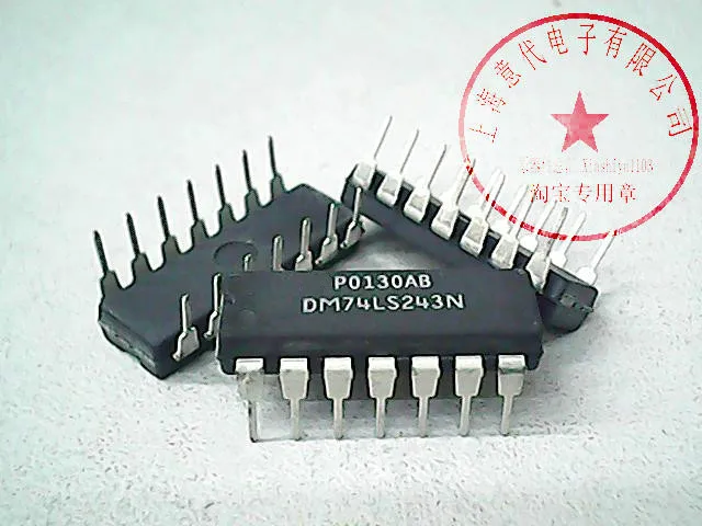 10 шт. DM74LS243N 74LS243 Новый|10pcs|pcs |