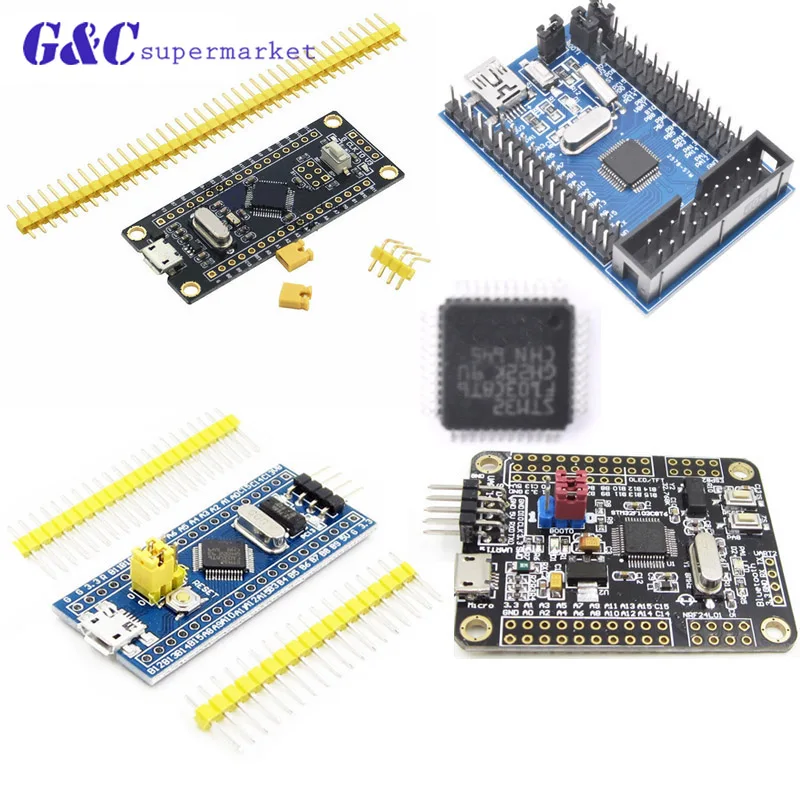 STM32F103C8T6 ARM STM32 Cortex M3 модуль макетной платы с кристаллом для Arduino|Интегральные