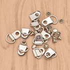 10 шт. металлические D-образные кольца пряжки пуговицы для рукоделия сделай сам одежда, сумки, обувь украшения аксессуары