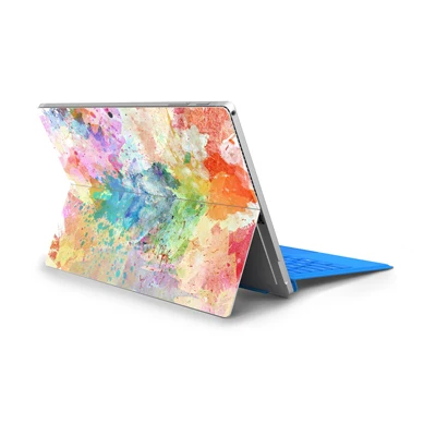 Цветные масляные наклейки для ноутбука для microsoft Surface Pro 5 Pro 6 задняя крышка ПВХ Виниловые наклейки для поверхности Pro 4 кожи - Цвет: SPS-16(033)
