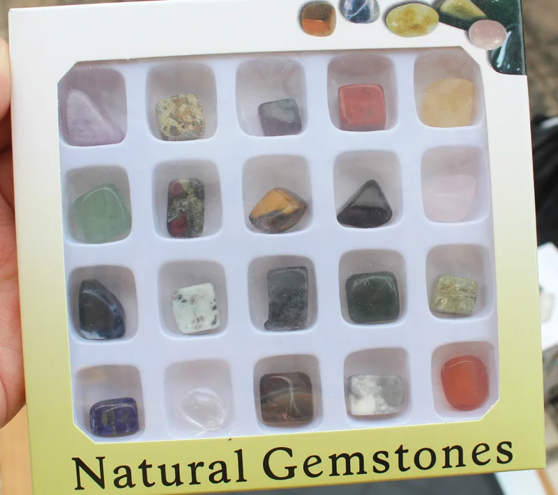 Rocks Fossils Mineral Set Colorful Fluorite Irregular Agate Energy Stone Natural Crystal|Бусины| |