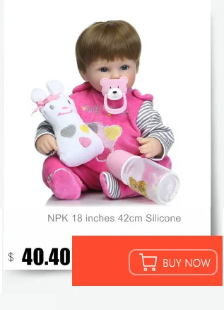 NPK Bebe Кукла реборн полное тело Slicone Reborn Baby Dolls мини-Твин Bonecas Рождественский подарок сонливая игрушка для детей 28 см