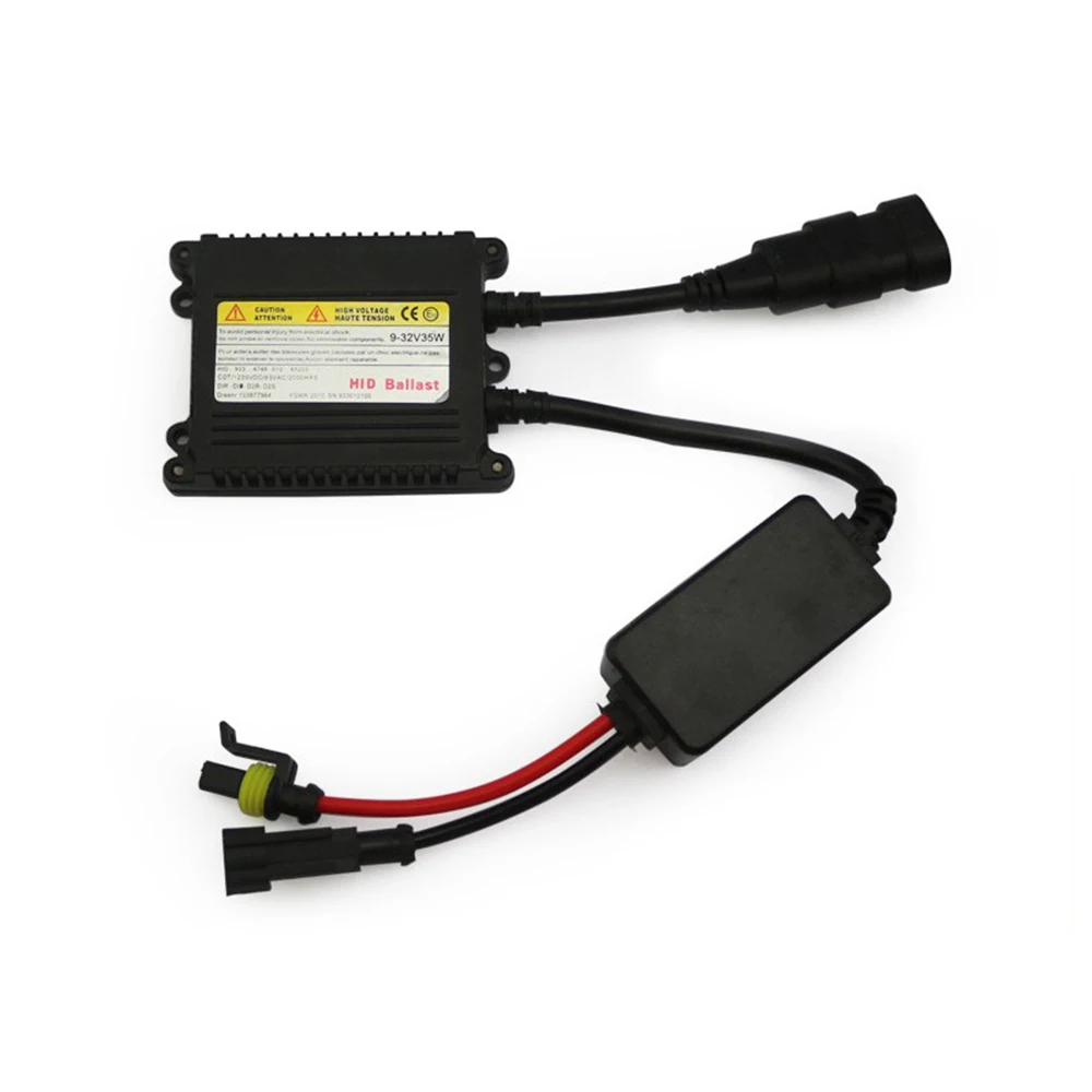Авто Универсальный DC 12V 35W HID Xenon балласт Замена Цифровой Тонкий конверсионный