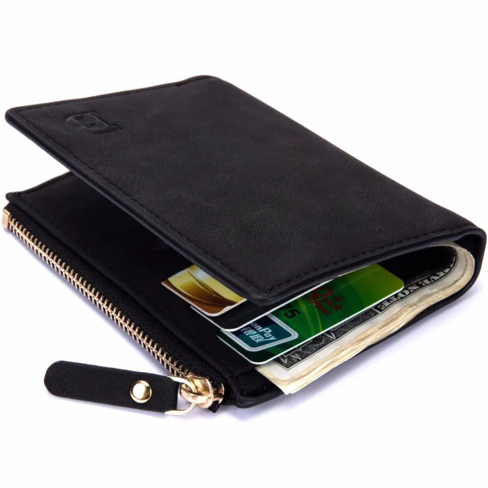 Никогда не выцветает PU для мужчин английский стиль dot magic cash organizer мини модный