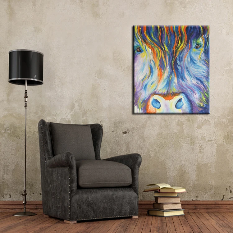 Старинный искусный художник расписанный вручную Высокое качество Абстрактная