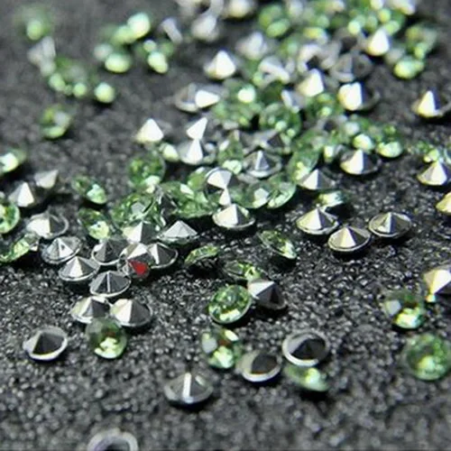 Light Green Свадебные украшения 1000 шт 4,5 мм ремесла кристалл конфетти Разбрасыватели конфетти для стола прозрачные кристаллы центральный элемент вечерние праздничные принадлежности - Цвет: Light Green