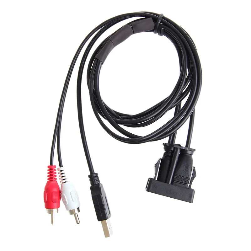 Новинка 2018 автомобильный лодочный мотор длиной 1 м USB 2 RCA до 3 5 мм с утапливаемым