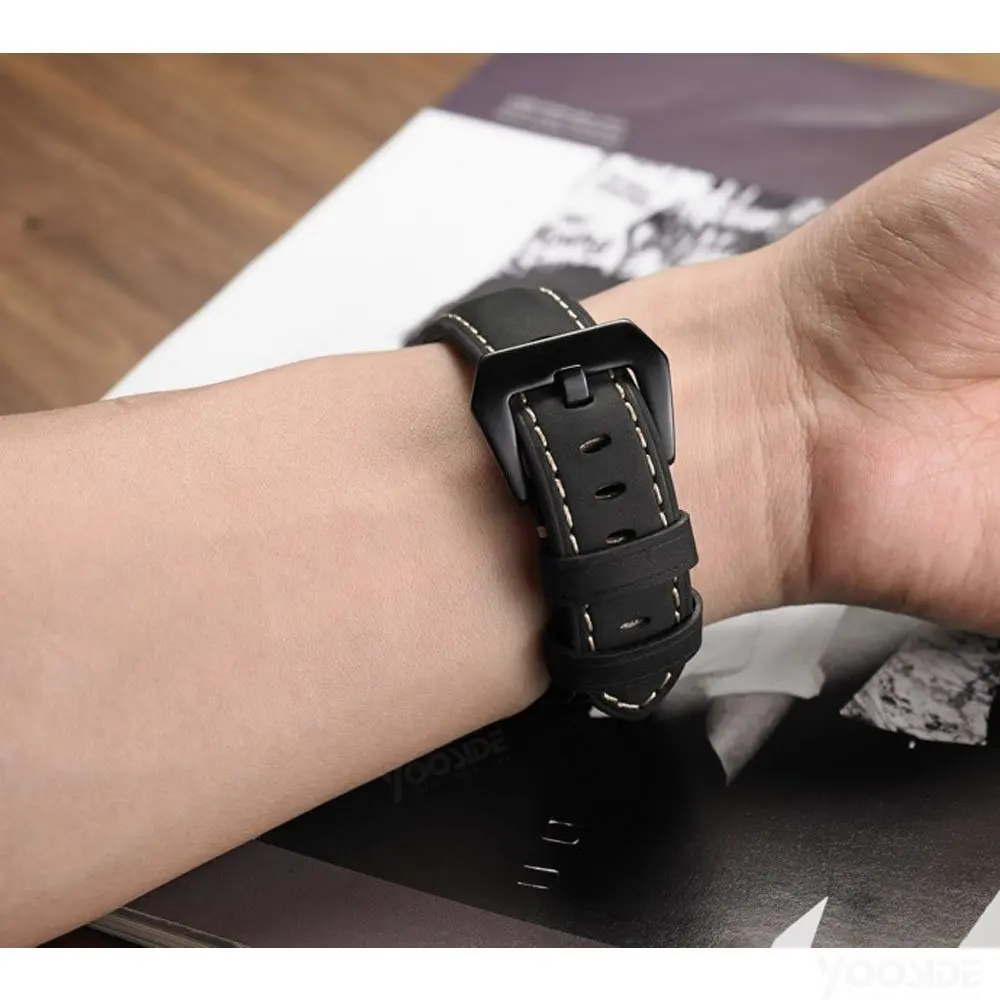 Ремешок из натуральной кожи для мужских часов Fossil Gen 4/3 Explorist HR 22