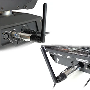 Donner DMX 512 беспроводной передатчик приемник 2,4G ISM сценический светильник контроллер расстояние 400 м для Dfi DJ диско-бар светильник ing US Plug