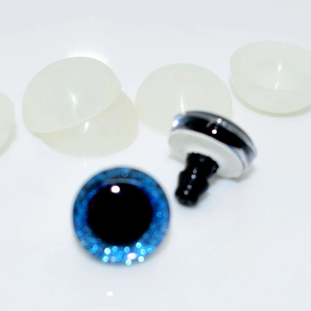 20 компл./Лот 16 мм круглый прозрачный трапециевидный пластиковый безопасный