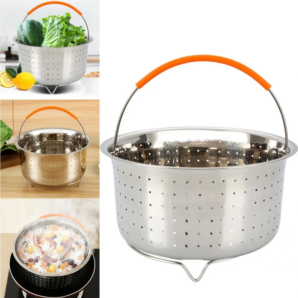 Бытовой отпариватель для фруктов овощей тарелок Паровая корзина с силиконовой