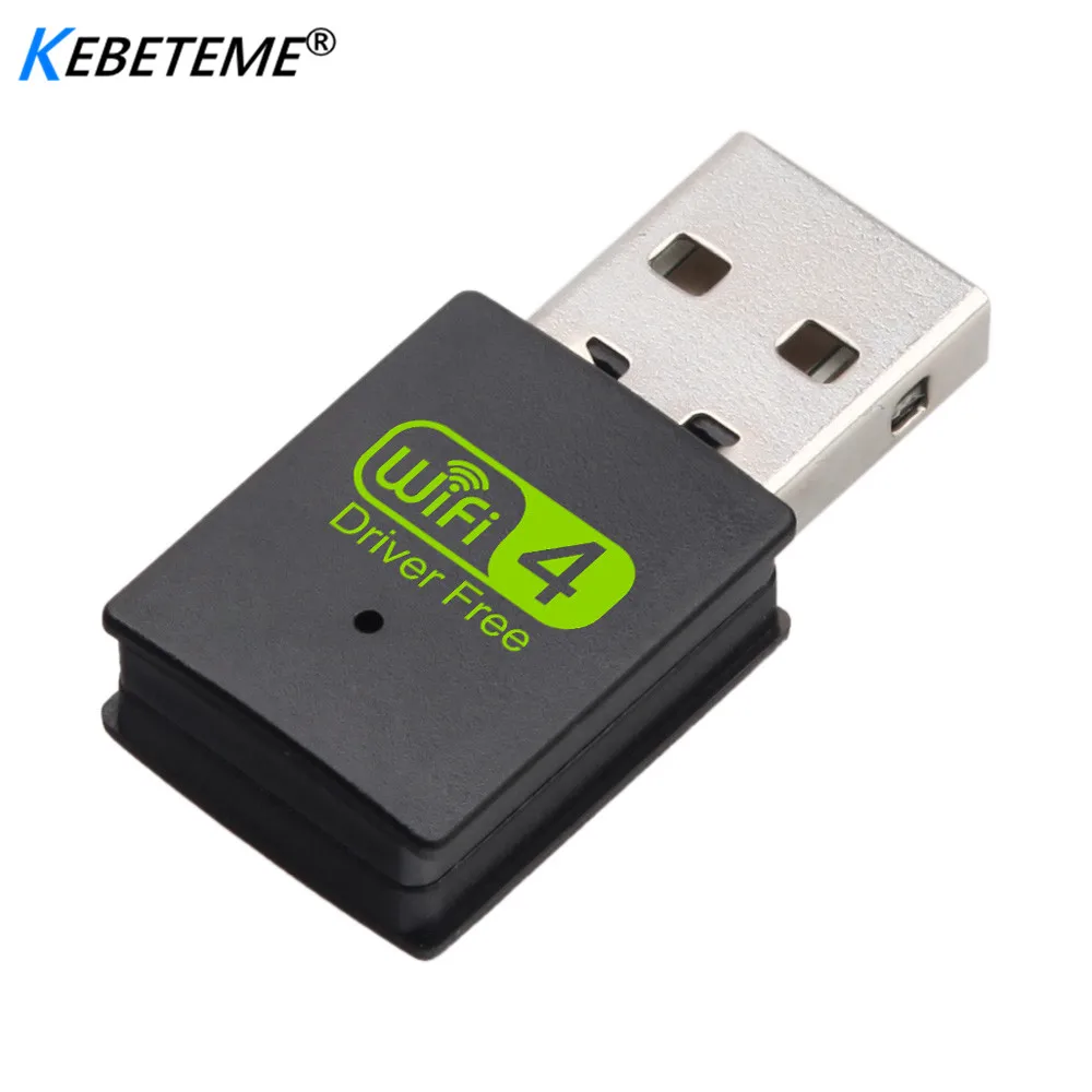 Kebeteme 300M Бесплатный драйвер USB Сетевая карта 2 4 4835 ГГц USB2.0 для Windows XP/Vista/Linnux/Win7/Win