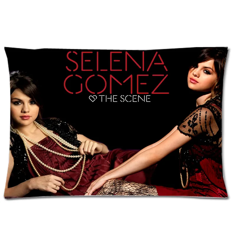 Чехол-наволочка Selena Gomez для дома декоративная подушка прямоугольная