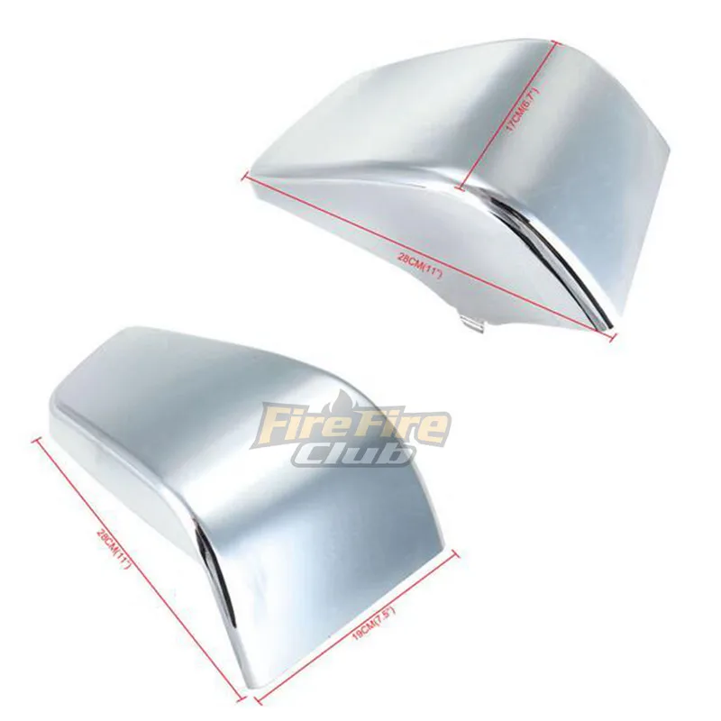 Хромированная боковая крышка обтекателя для Honda Shadow VT750 VT400 1997-2003