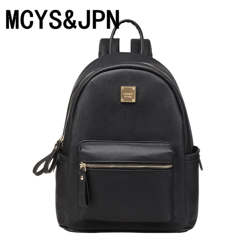MCYS & JPN Дамские туфли из PU искусственной кожи Рюкзаки Колледж стилей путешествия