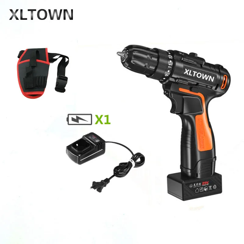 XLTOWN 25 v электрическая отвертка многофункциональная перезаряжаемая литиевая